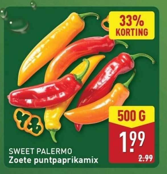 Sweet Palermo Zoete puntpaprikamix