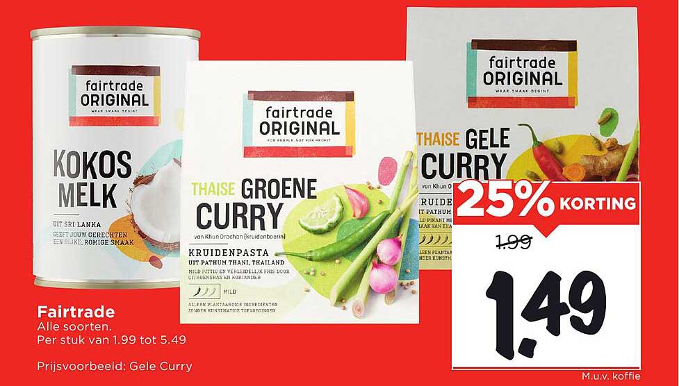 Thaise Gele Curry - Fairtrade Original