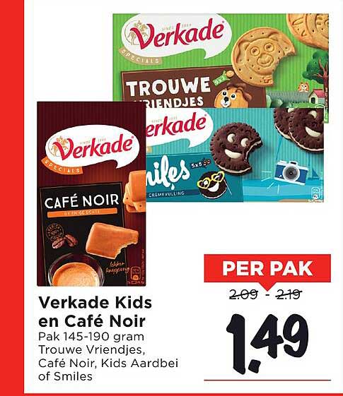 Verkade Kids en Café Noir