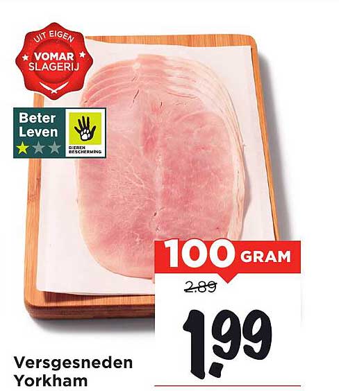 Versgesneden Yorkham