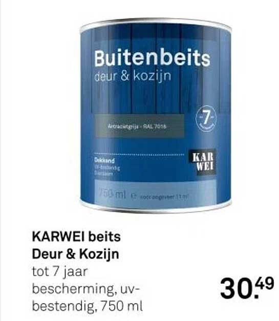 Buitenbeits deur & kozijn