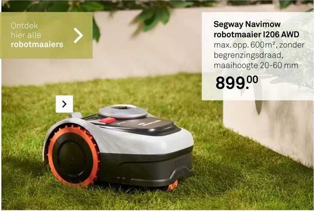 Segway Navimow robotmaaier I206 AWD