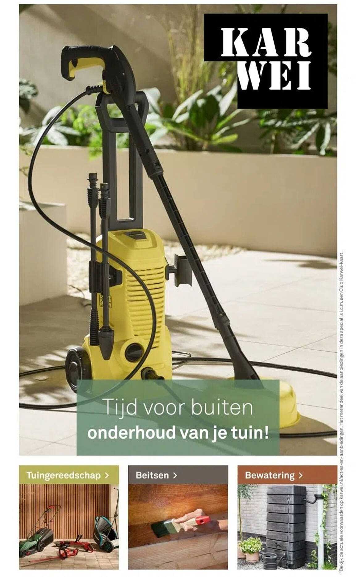 Tijd voor buiten onderhoud van je tuin!