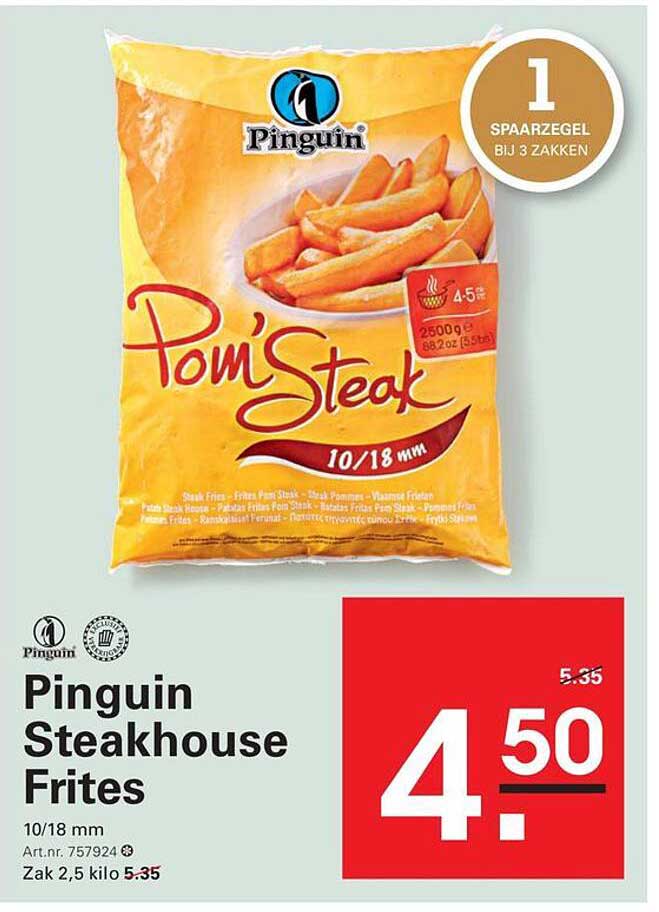Pinguin Steakhouse Frites