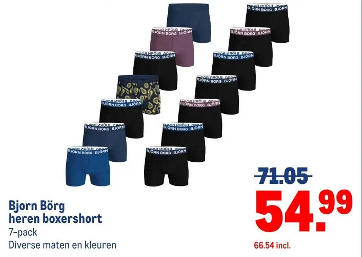 Bjorn Börg heren boxershort 7-pack