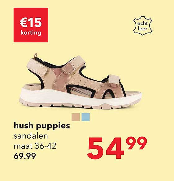 hush puppies sandalen maat 36-42