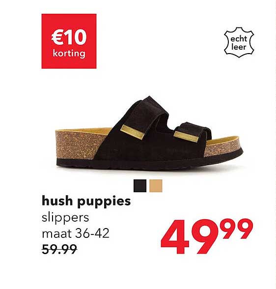 hush puppies slippers maat 36-42