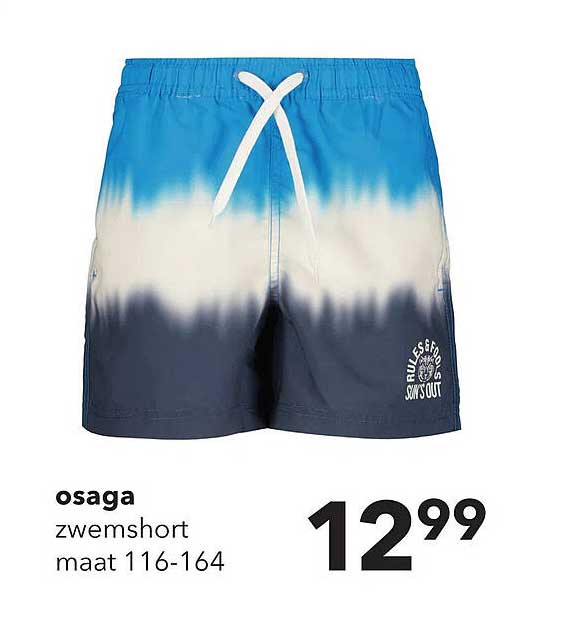 osaga zwemshort maat 116-164