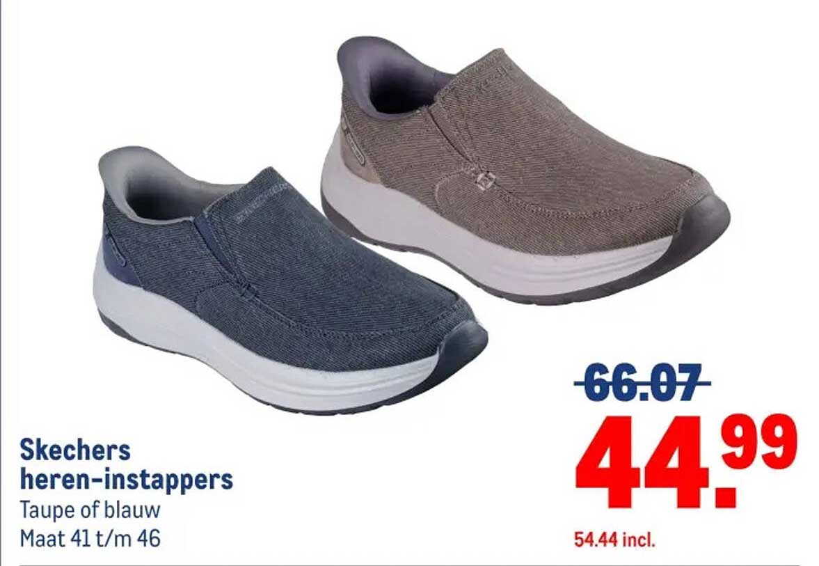 Skechers heren-instappers