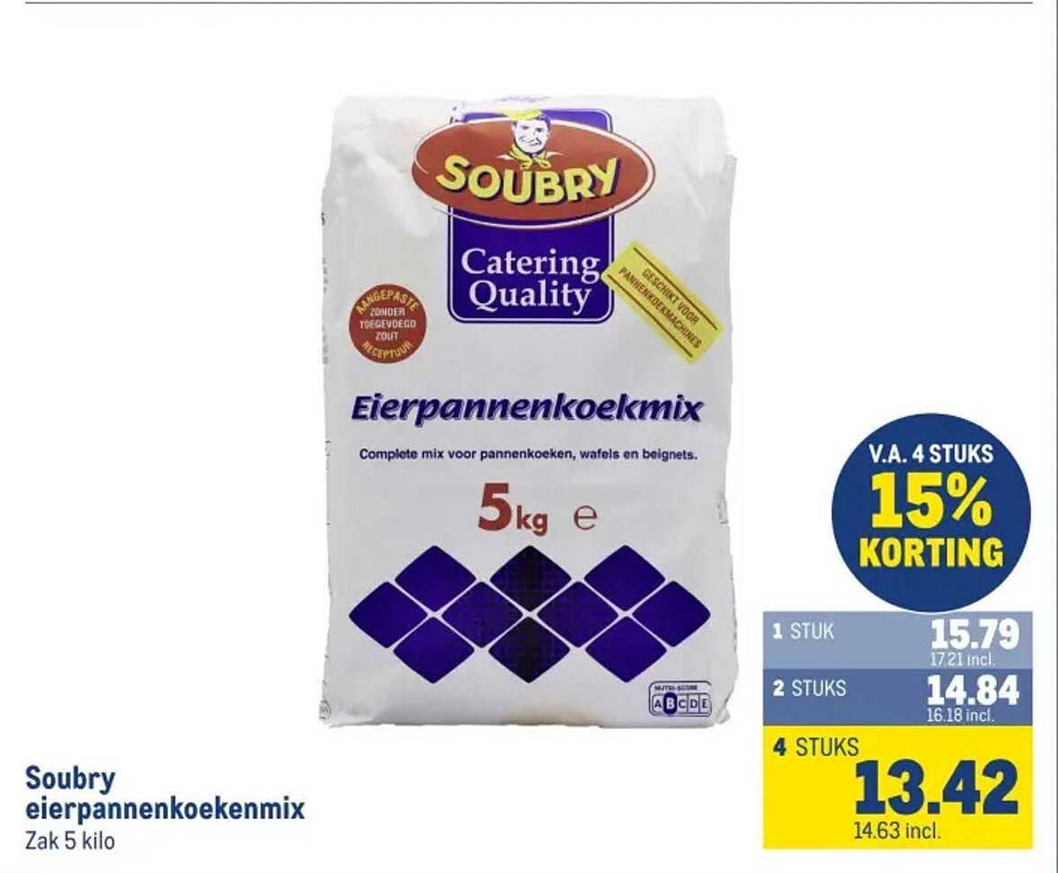Soubry eierpannenkoekenmix