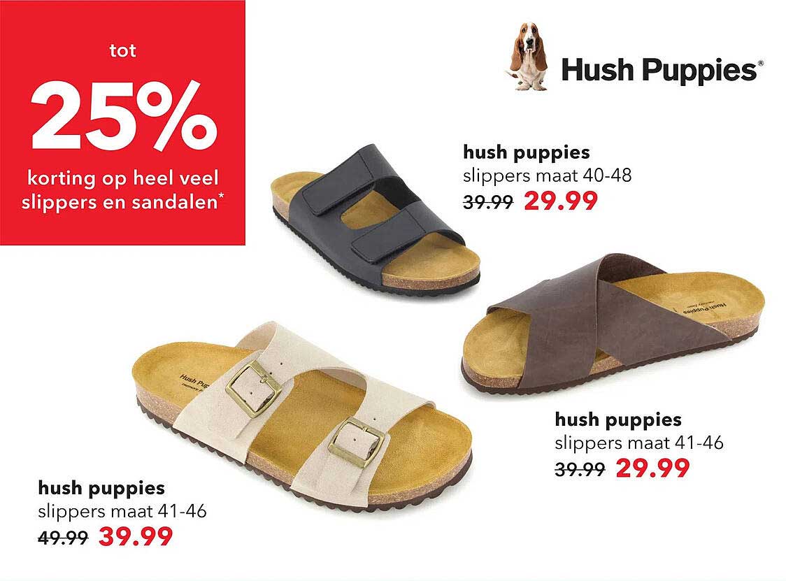 Tot 25% korting op heel veel slippers en sandalen