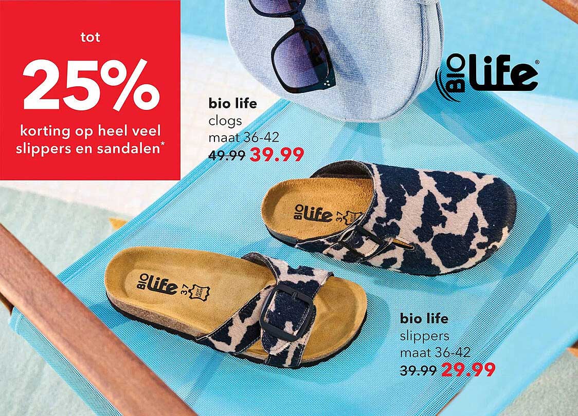 Tot 25% korting op heel veel slippers en sandalen