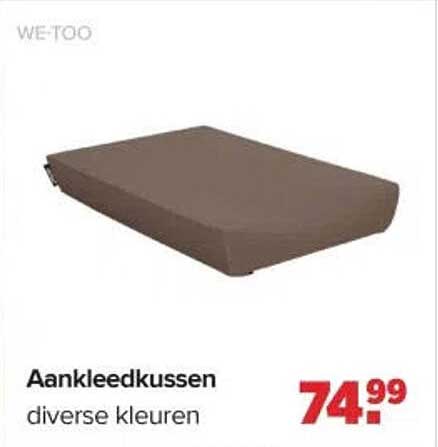 Aankleedkussen diverse kleuren