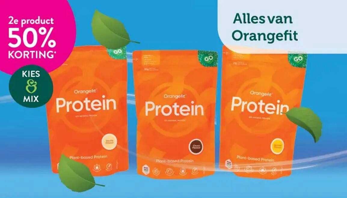 Alles van Orangefit - 2e product 50% korting