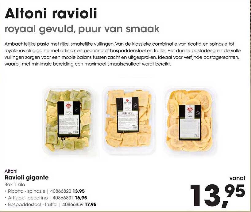 Altoni Ravioli gigante