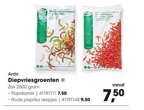 Ardo Diepvriesgroenten