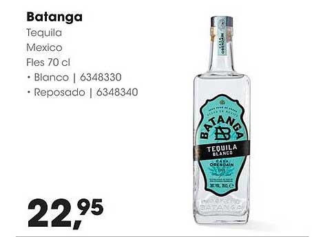 Batanga Tequila Mexico Fles 70 cl Blanco | 6348330 • Reposado | 6348340