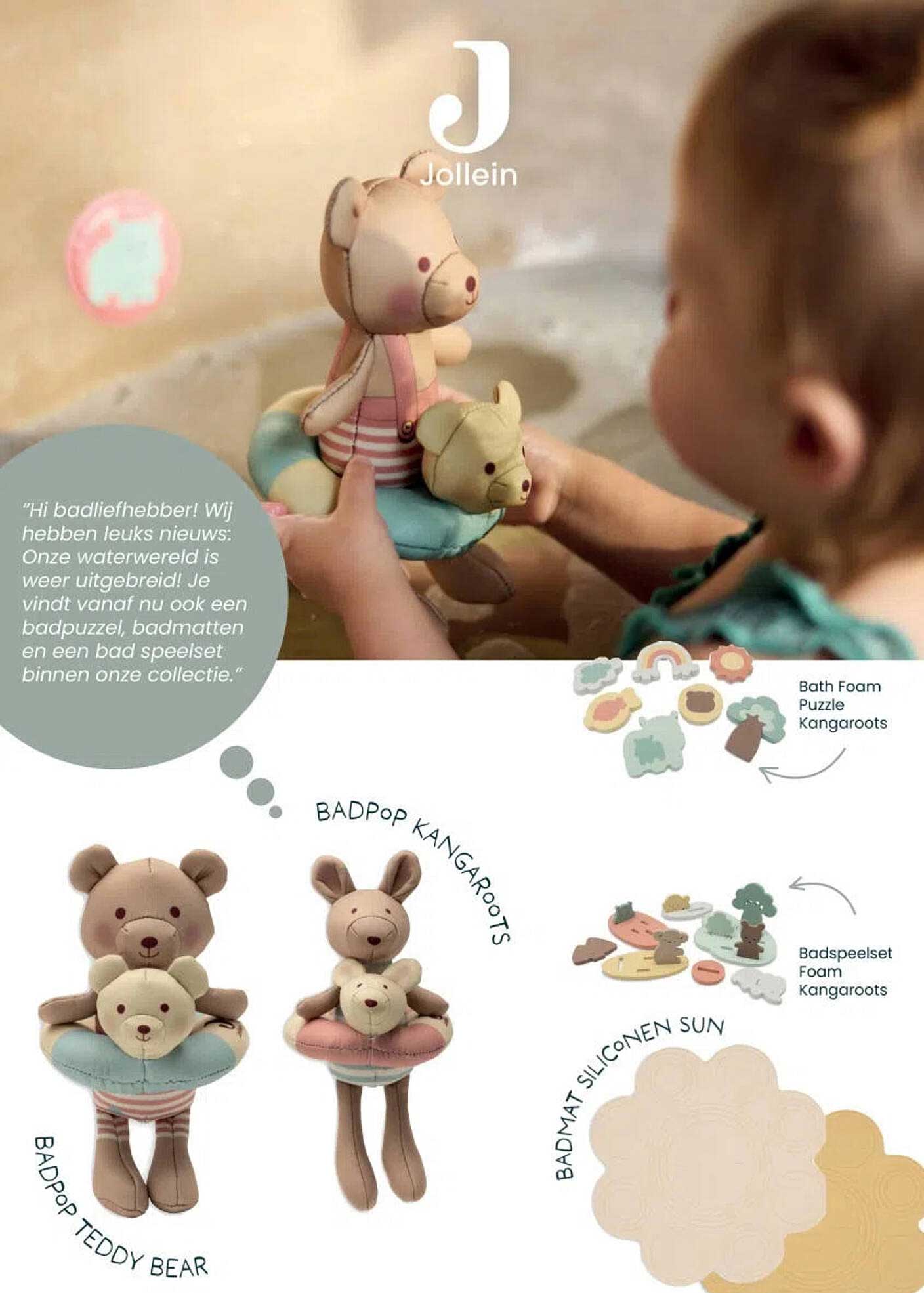 Bath Foam Puzzle Kangaroots