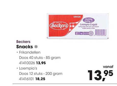 Beckers Snacks ❄ Frikandellen