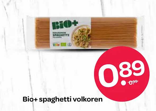 Bio+ spaghetti volkoren