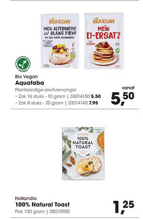 Bio Vegan Aquafaba