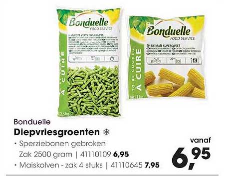 Bonduelle Diepvriesgroenten
