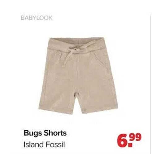 Bugs Shorts Island Fossil