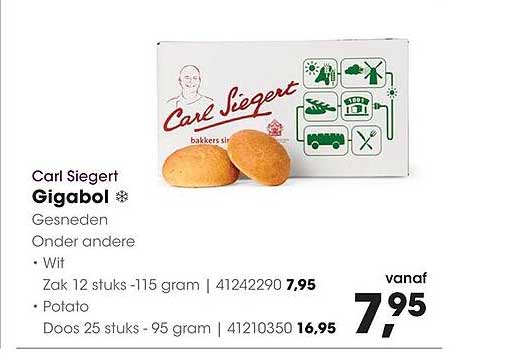 Carl Siegert Gigabol Gesneden Onder andere