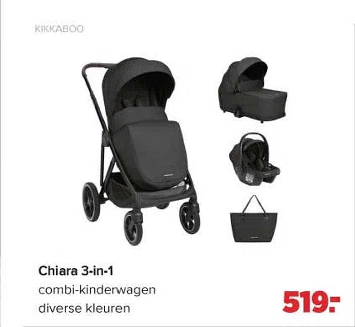 Chiara 3-in-1 combi-kinderwagen diverse kleuren