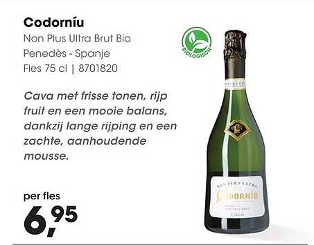 Codorníu Non Plus Ultra Brut Bio