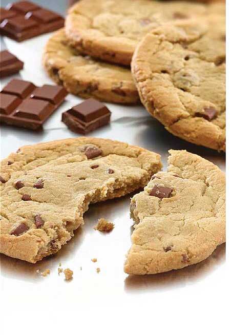 Cookies met chocolade