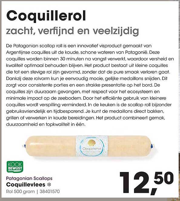 Coquillerol zacht, verfijnd en veelzijdig
