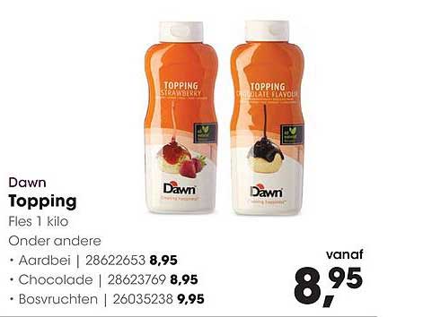 Dawn Topping Fles 1 kilo