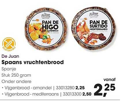 De Juan Spaans vruchtenbrood