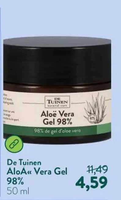 De Tuinen Aloë Vera Gel 98%