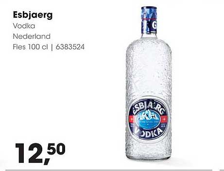 Esbjerg Vodka Nederland Fles 100 cl | 6383524