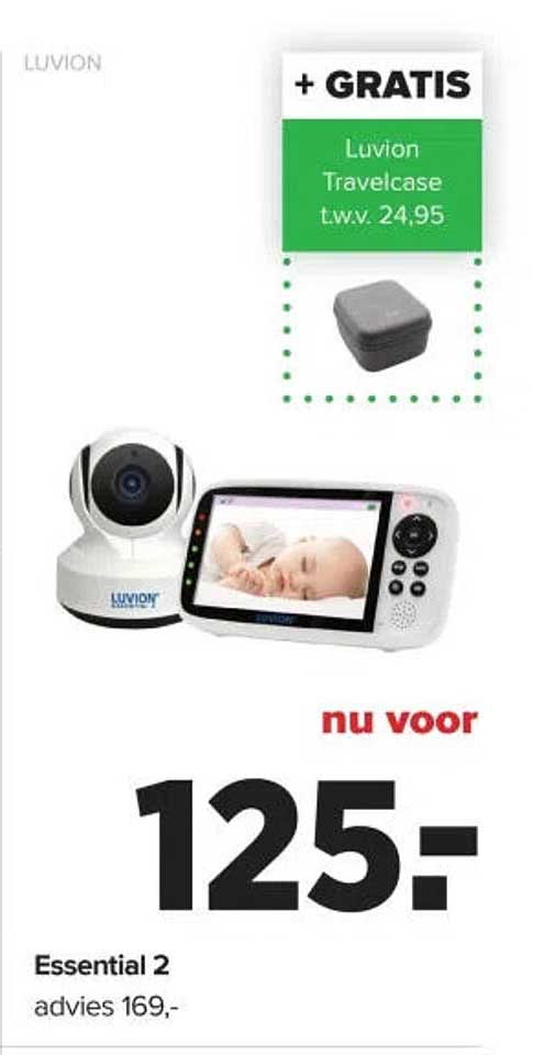 Essential 2 + GRATIS Luvion Travelcase t.w.v. 24,95