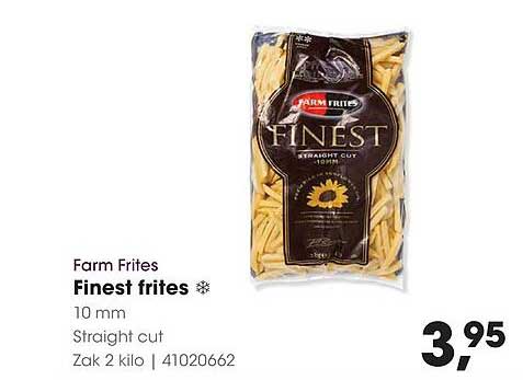 Farm Frites Finest frites 10 mm Straight cut