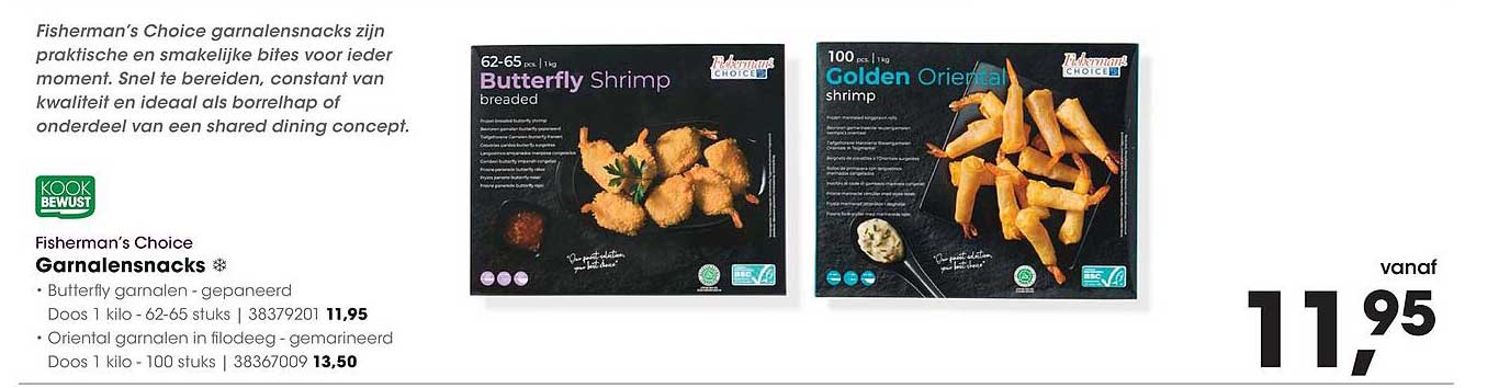 Fisherman’s Choice Garnalensnacks