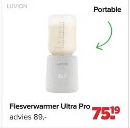 Flesverwarmer Ultra Pro