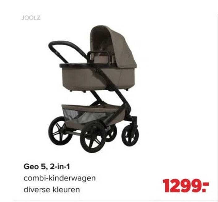 Geo 5, 2-in-1 combi-kinderwagen diverse kleuren