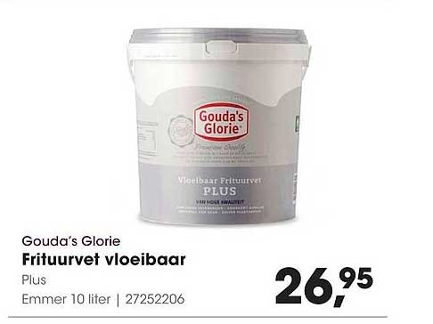 Gouda’s Glorie Frituurvet vloeibaar Plus Emmer 10 liter | 27252206