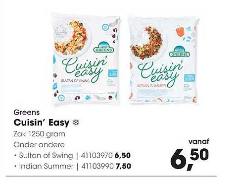 Greens Cuisin’ Easy