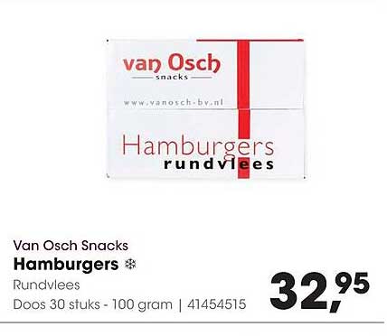 Hamburgers rundvlees
