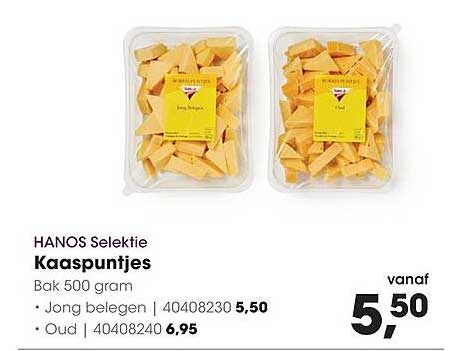 HANOS Selectie Kaaspuntjes