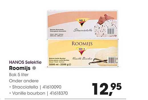 HANOS Selectie Roomijs