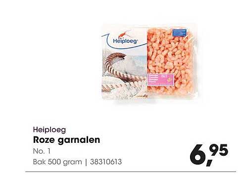Heiploeg Roze garnalen No. 1 Bak 500 gram | 38310613