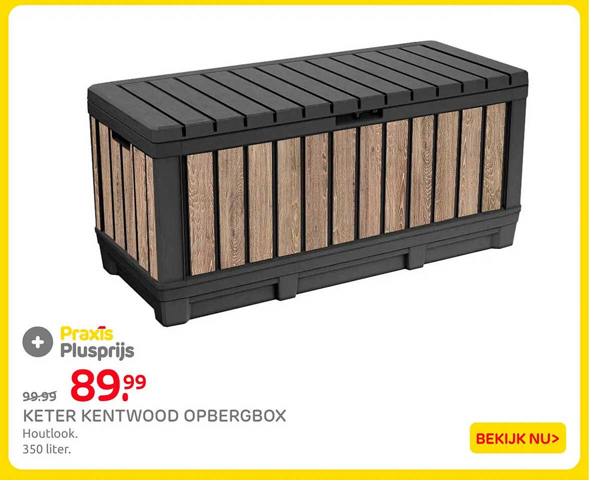 KETER KENTWOOD OPBERGBOX