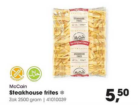 McCain Steakhouse frites