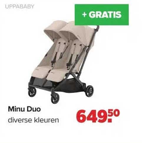 Minu Duo diverse kleuren + GRATIS